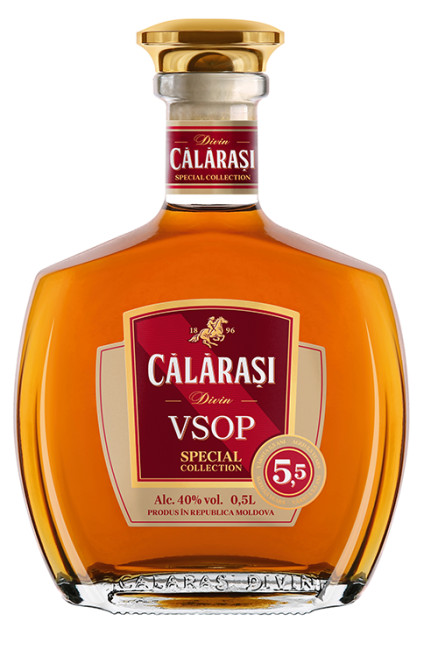 detail Brandy VSOP 5letý 40% 0,5 l Calarasi