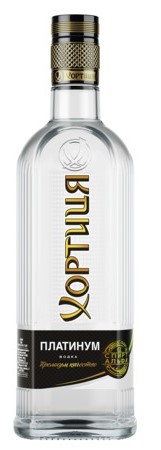 detail Vodka Platinum 0,2L Khortytsa