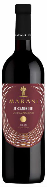 detail Červené suché víno Alexandrouli 0,75l Marani