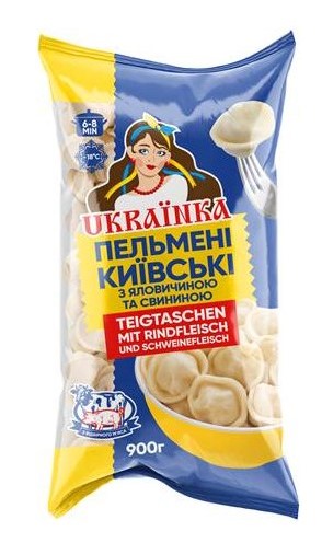 detail Pelmeně Kievskie hovězí/vepřové 900g Ukrainka