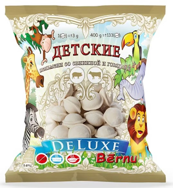 detail Pelmeně detske 400g DELUXE