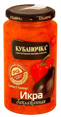 detail Lilková pomazánka 500g Kubanočka