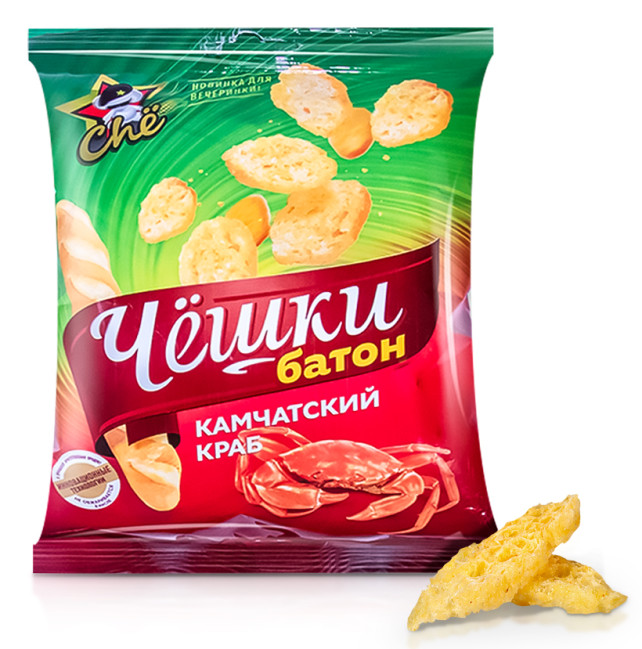 detail Suchariky s příchutí kamčatského kraba 60g Ch?